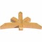 Ekena Millwork Davenport Rough Sawn Timber Gable Bracket, Western Red Cedar, 60"W x 32"H x 6"D x 6"F, 13/12 Pitch GBW060X32X0606DAV00RWR - alternate 2